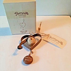 Arctic Bart Snowman Flurryville Collection Ornament 2007 w/ Box & Tags